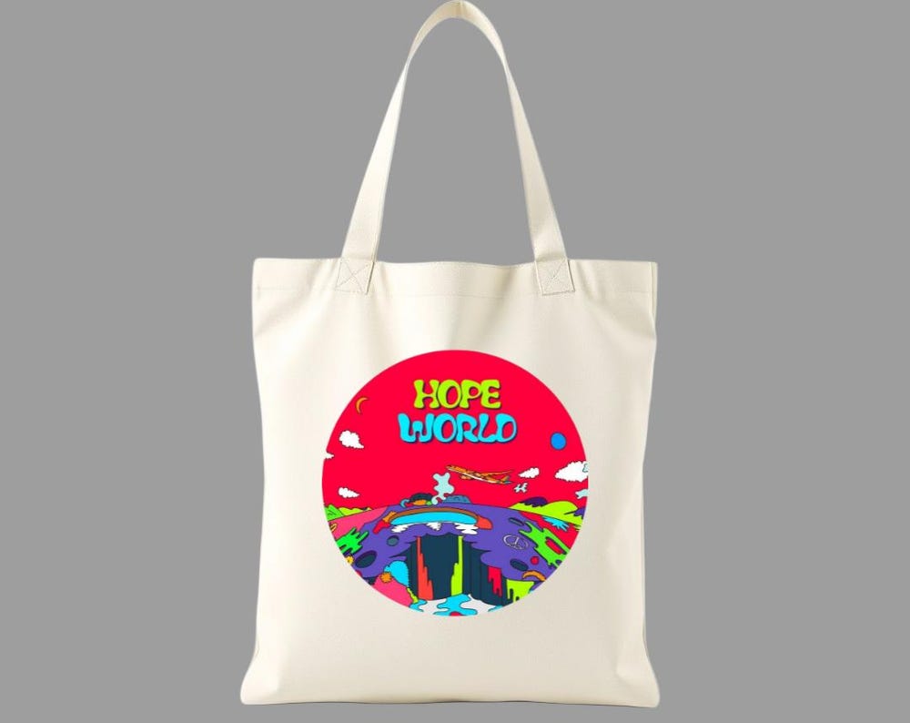 Hope World- Tote Bag